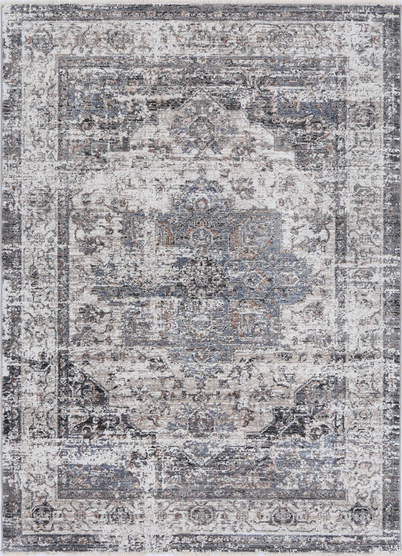 Maryland Multan Ash Traditional Soft Rug 290 x 200 cm
