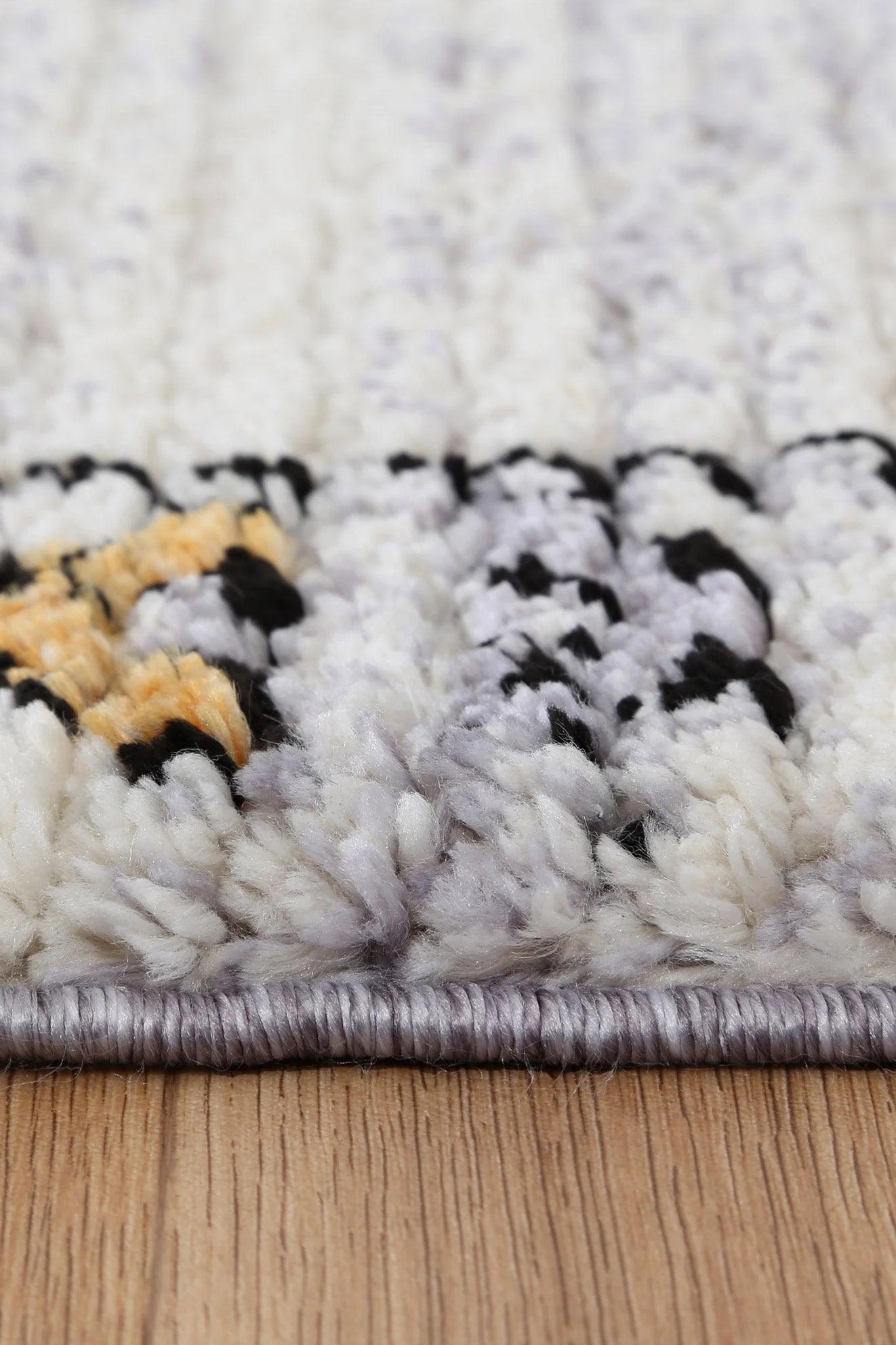 Morocco Tribal Border Multi Rug 290 x 200 cm