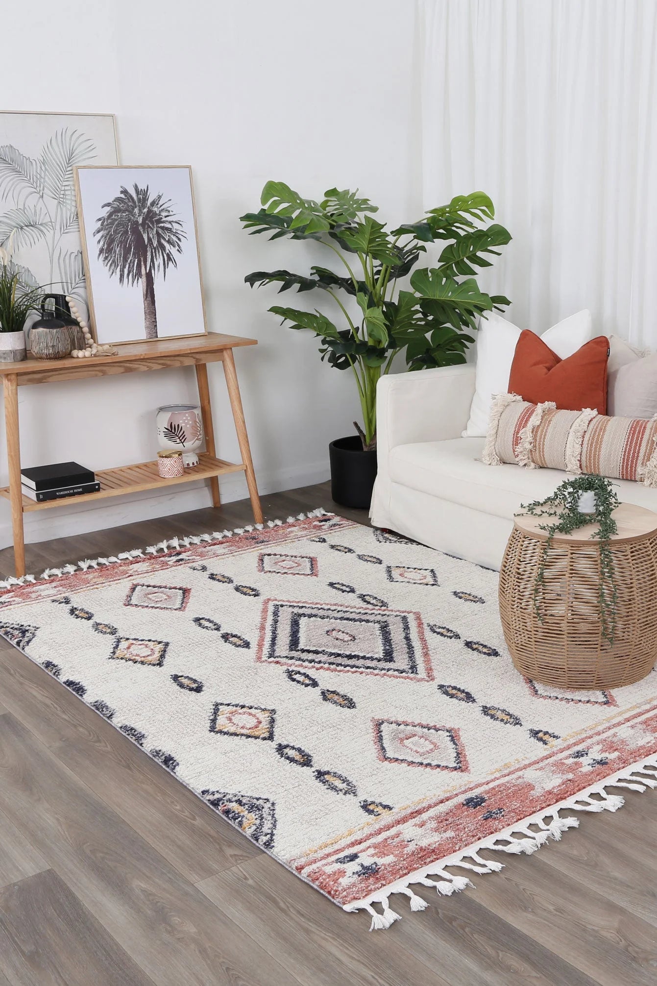 Morocco Tribal Diamond Multi Rug 290 x 200 cm