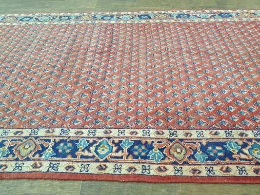 Vintage Persian Sarouk Mir Boteh Rug 355 x 135cm