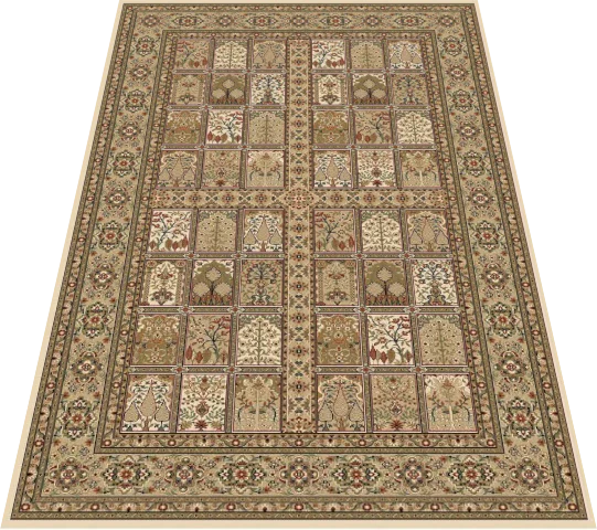 Traditional Isfahan Premium Designer Rug 290 x 200 cm