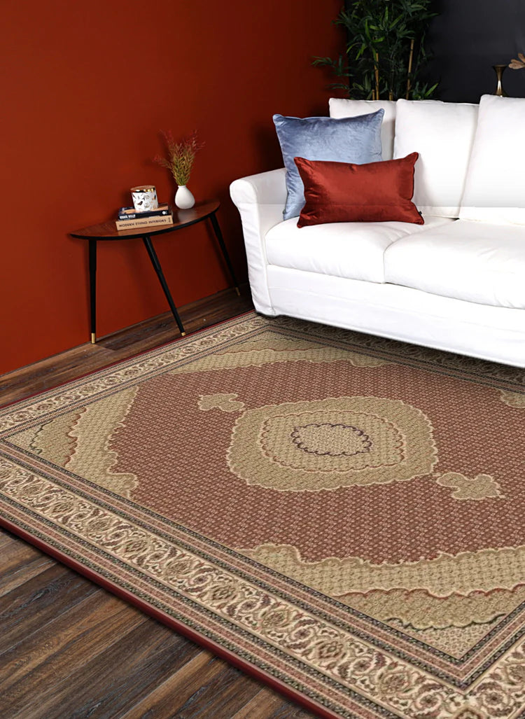 Isfahan traditional designer rug 290 x 200 cm