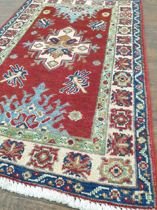 Kazak Rug 88 x 58cm