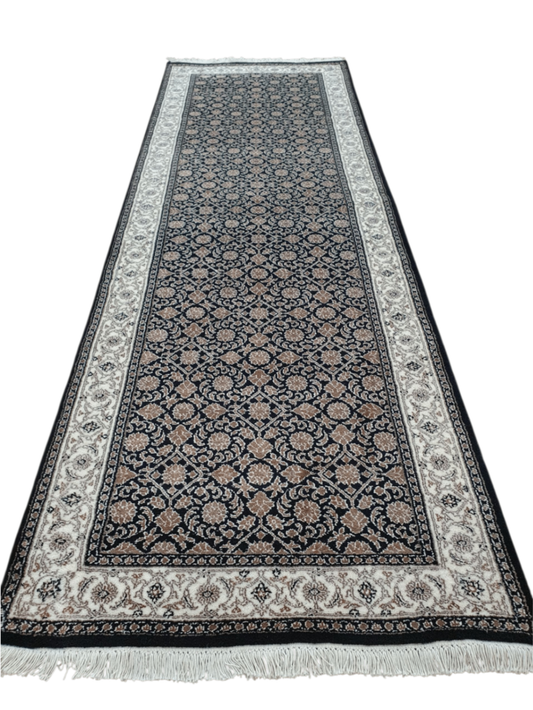 Herati Rug (wool & silk) 248 x 77cm