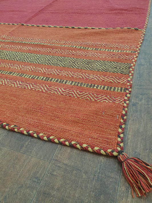 Indian Cotton Kilim 234 x 166cm