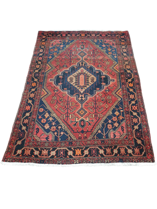 Persian Zanjan Vintage Rug 200 x 138cm