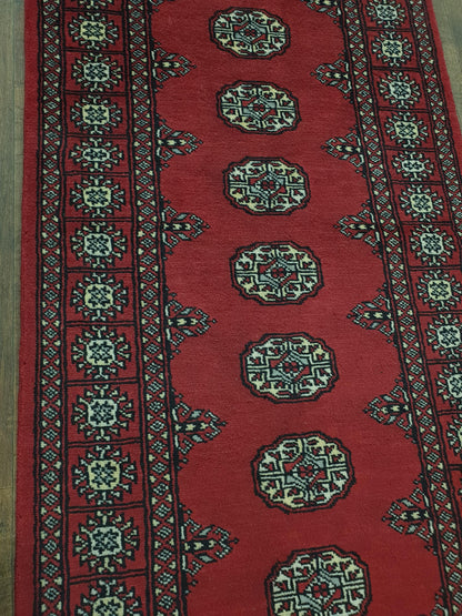 Bokhara Rug 249 x 77 cm