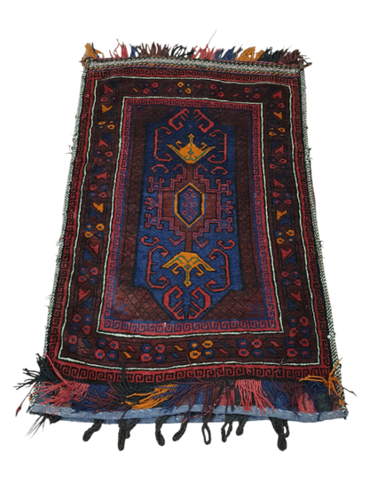 Afghan Big Pillow Cover (Pushti) - 91 x 60cm
