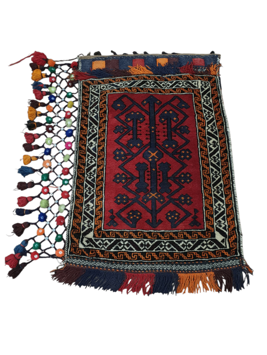 Afghan Big Pillow Cover (Pushti) - 90 x 58cm