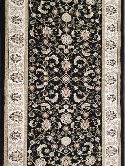 Isfahan Traditional design Runner Rug 300 x 80cm