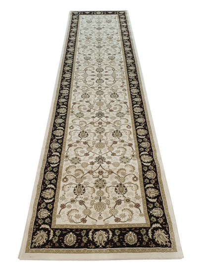 Isfahan traditional designer Rug 300 x 80cm