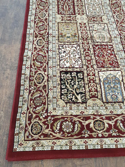 Isfahan traditional runner Rug 300 x 80cm