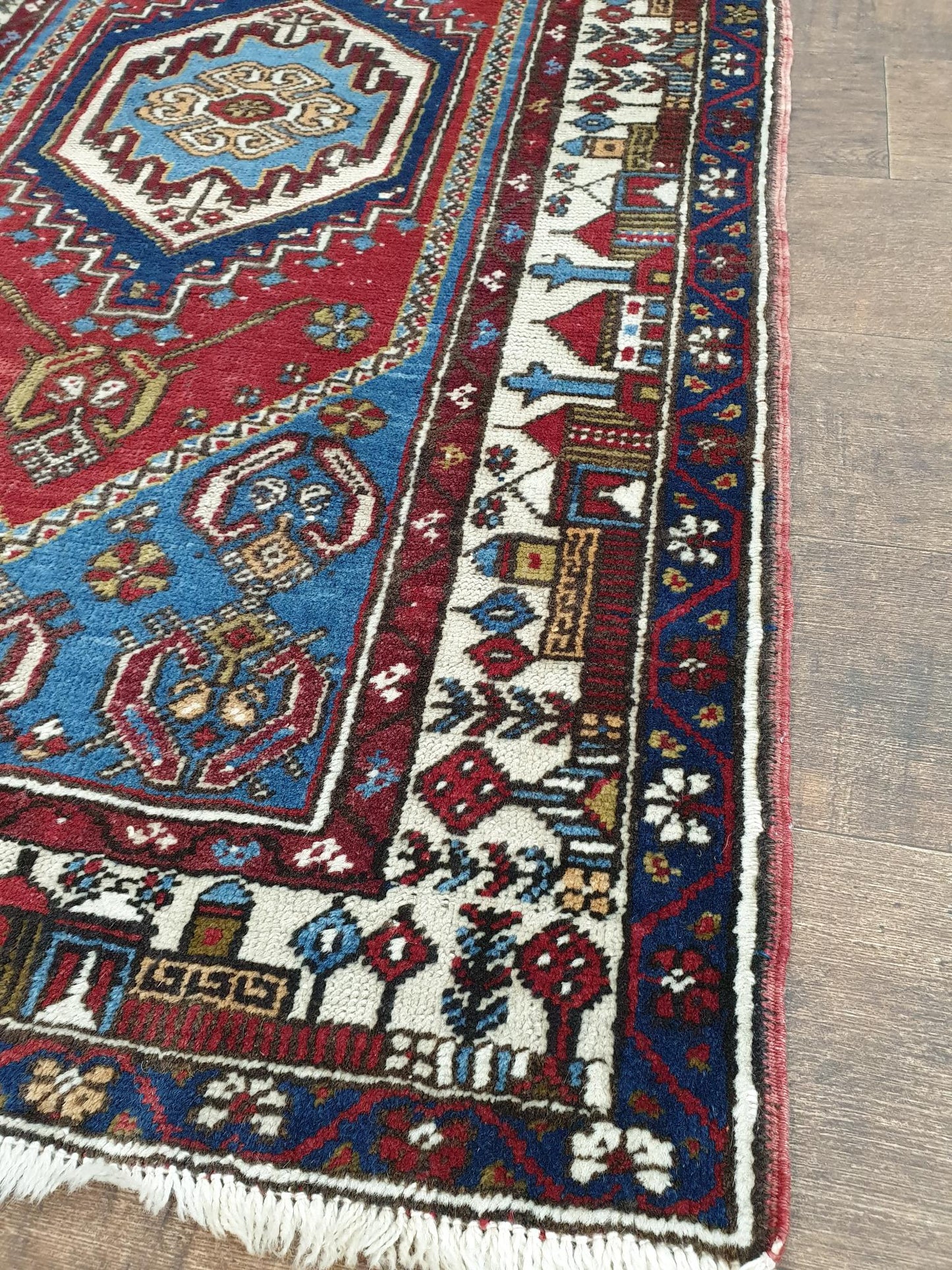 Vintage Turkish Rug 130 x 80cm (Approx)