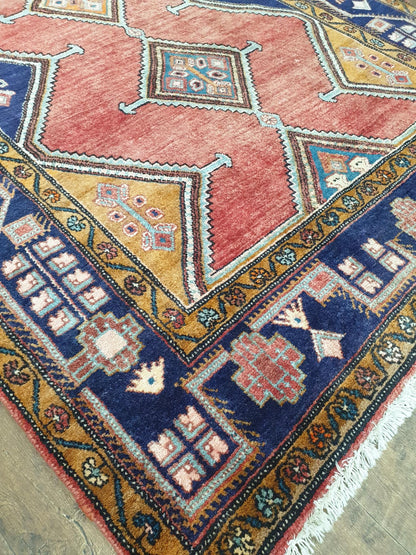 Vintage Persian Afshar Rug 250 x 147cm