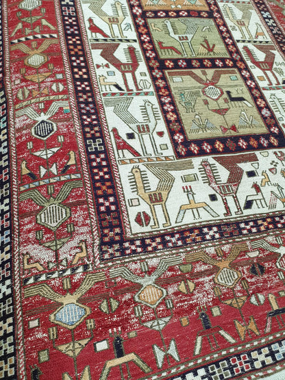 Vintage Shahsavan Kilim 142 x 102cm