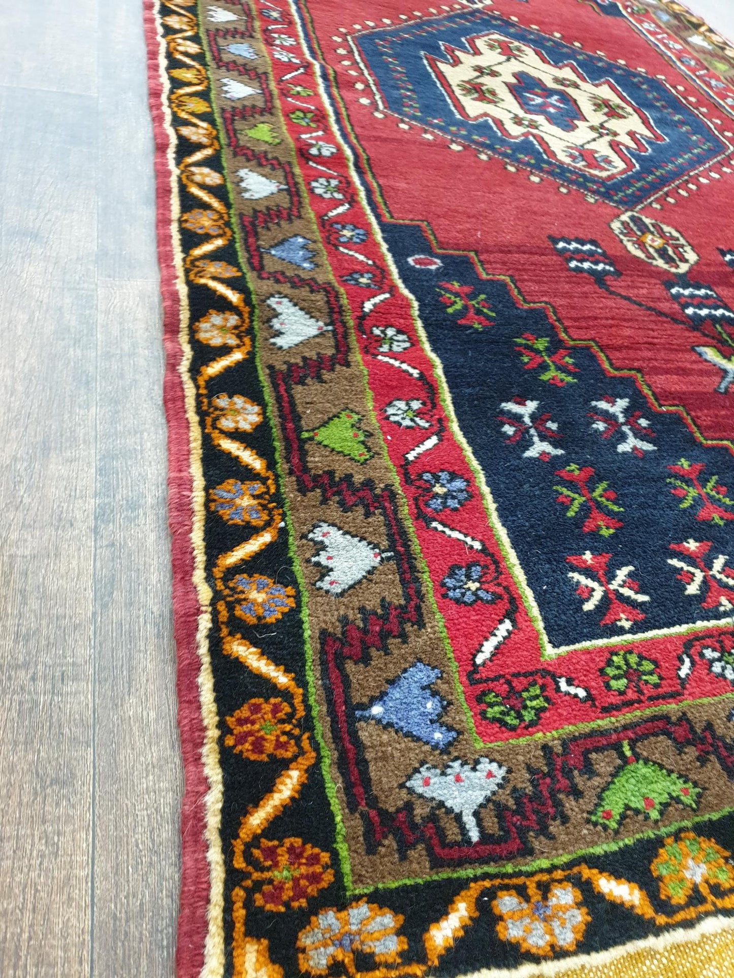 Vintage Yahyali Rug 232 x 120cm