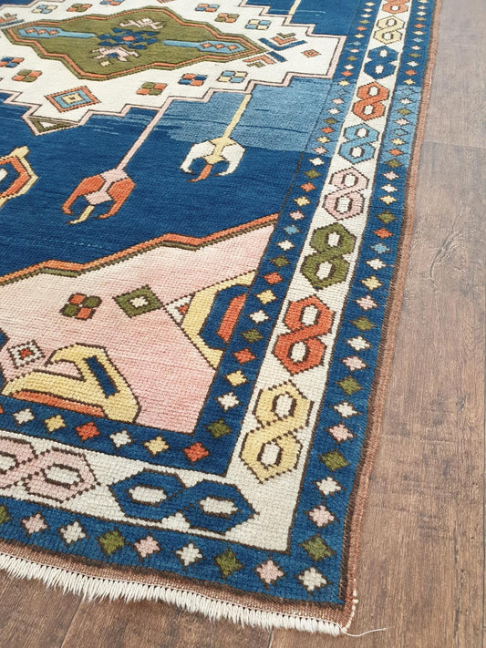 Vintage Turkish Anatolian Rug 206 x 130cm
