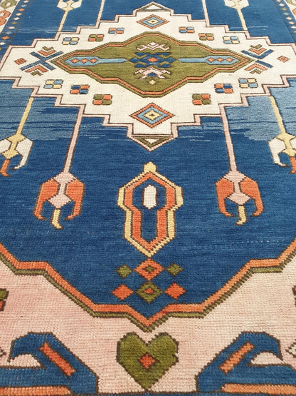 Vintage Turkish Anatolian Rug 206 x 130cm