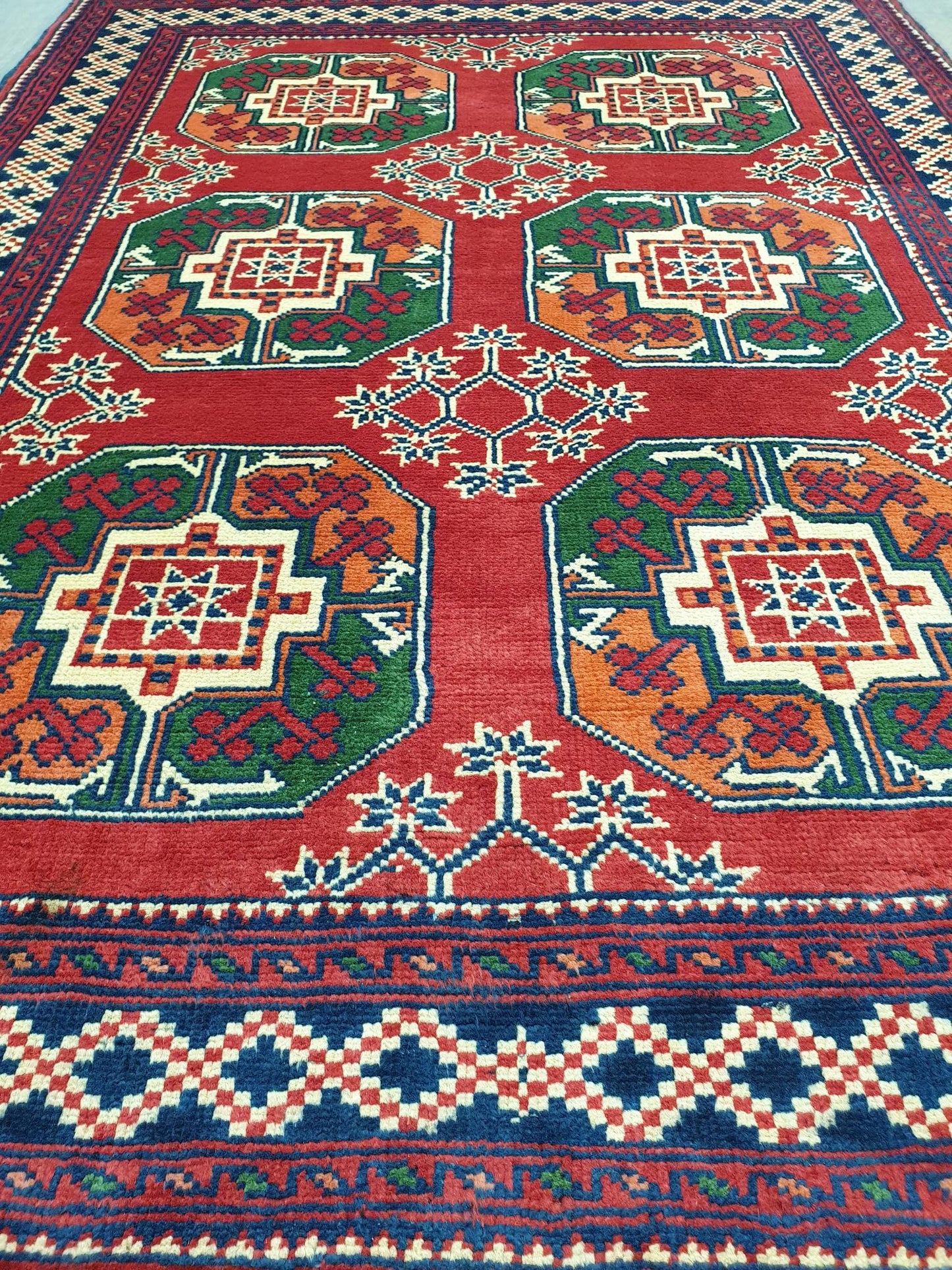 Afghan Ersari Rug 144 x 108cm