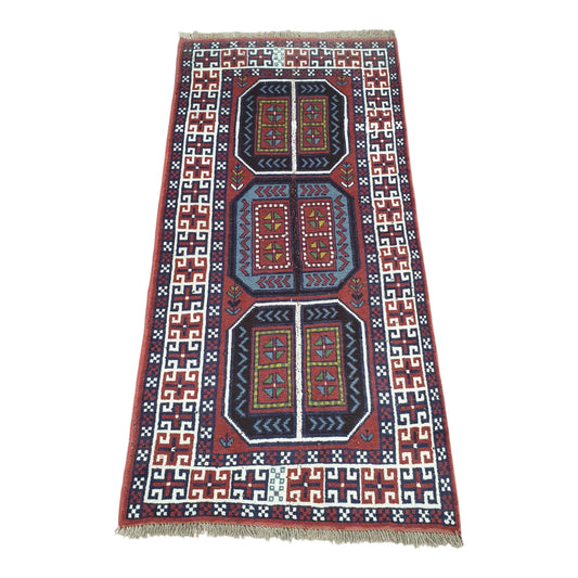 Tribal Mashwani Rug 218 x 107cm