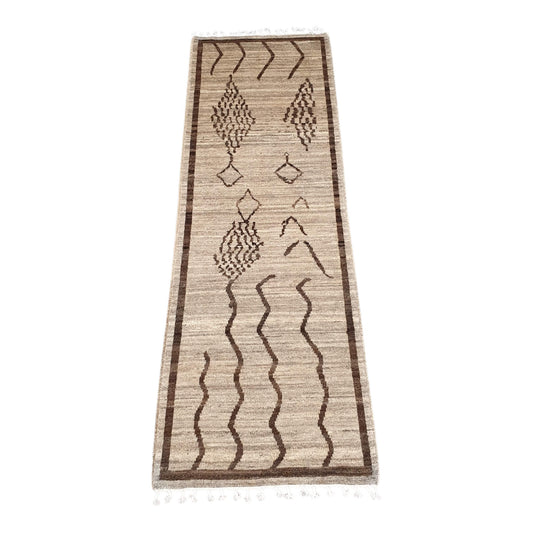 Moroccan Rug 242 x 82cm