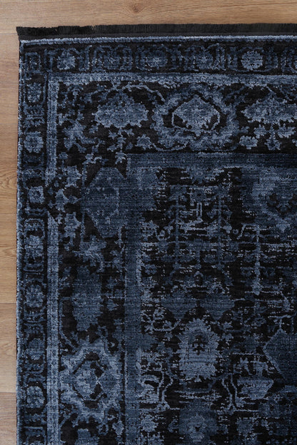 Brooklyn 300 Blue Ornate Rug