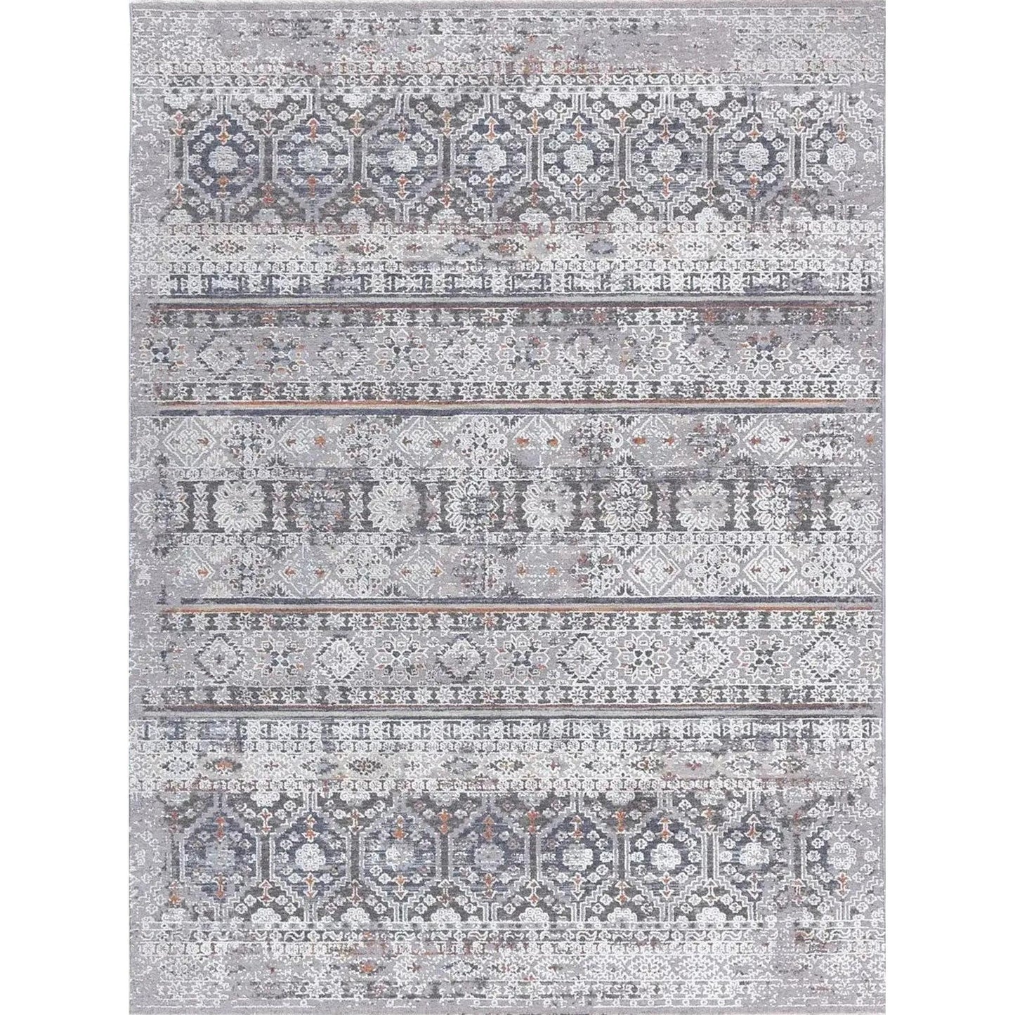 Zagros 320 Motif Striped Rug