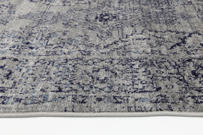 Arya Tapestry Traditional Charcoal Rug
