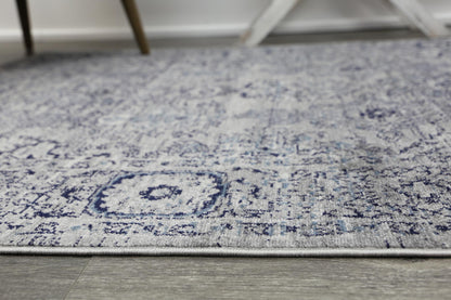 Arya Tapestry Traditional Charcoal Rug