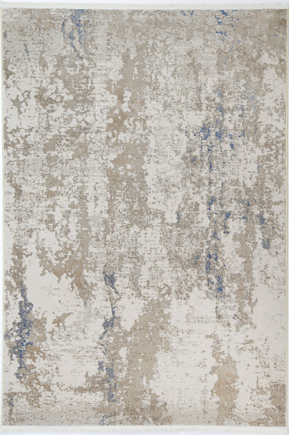 Paradise 1 Modern Beige & Blue Rug 290 x 200cm