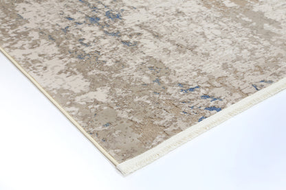 Paradise 1 Modern Beige & Blue Rug 290 x 200cm