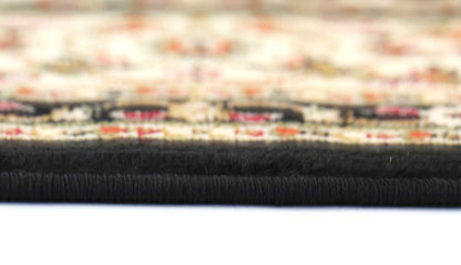 Classica Black Medallion Rug