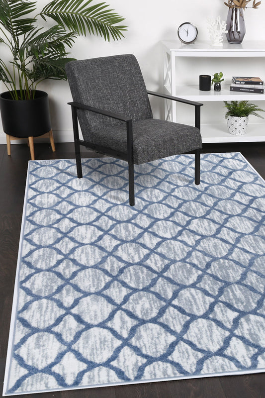 Kimberley 5 Repeat Blue Rug