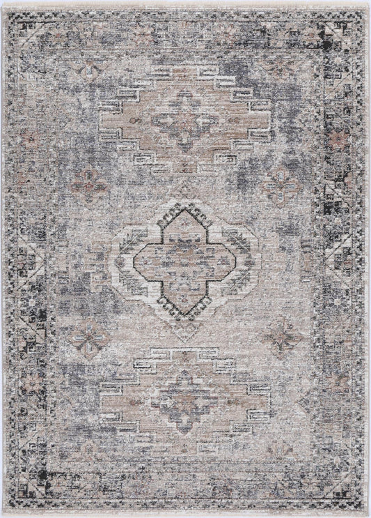 Maryland Derbent Ash Traditional Soft Rug 290 x 200 cm