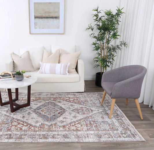 Maryland Shriaz Multi Traditional Soft Rug 290 x 200 cm