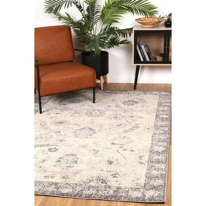 Tulin 12 Warm Cream & Grey Transitional Rug 230 x 160cm