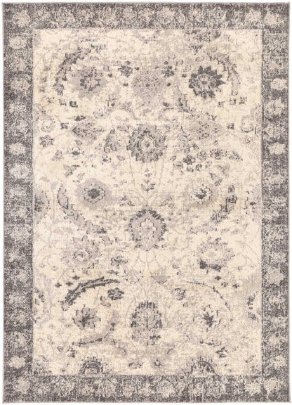 Tulin 12 Warm Cream & Grey Transitional Rug 230 x 160cm