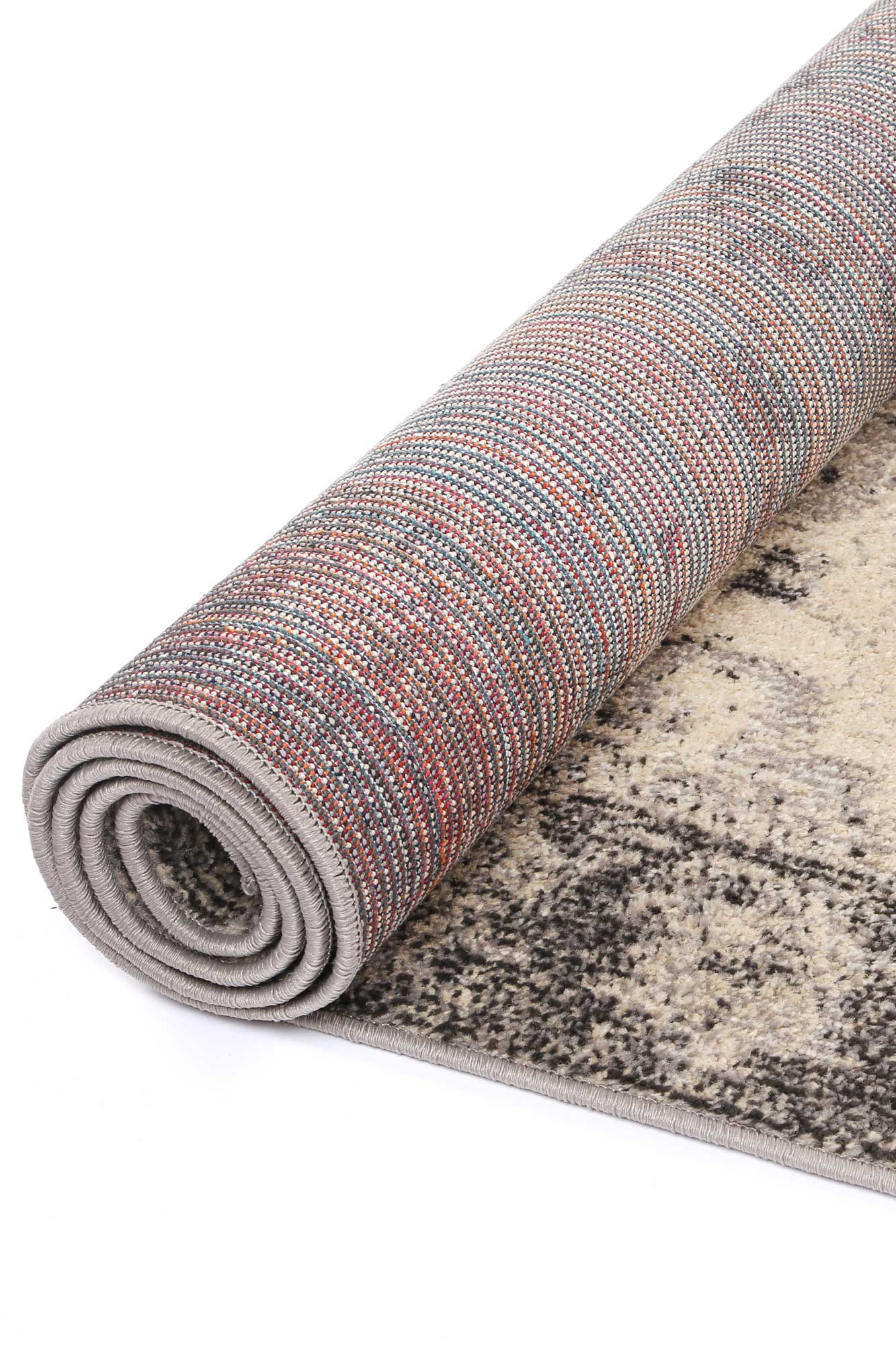 Tulin 12 Warm Cream & Grey Transitional Rug 230 x 160cm