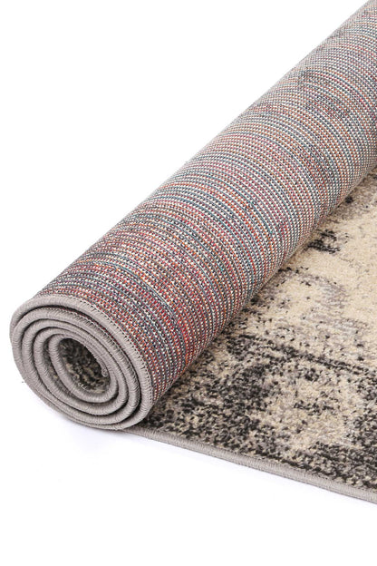Tulin 12 Warm Cream & Grey Transitional Rug 230 x 160cm