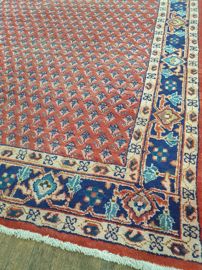 Vintage Persian Sarouk Mir Boteh Rug 355 x 135cm