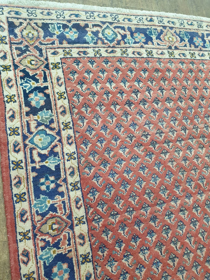 Vintage Persian Sarouk Mir Boteh Rug 355 x 135cm