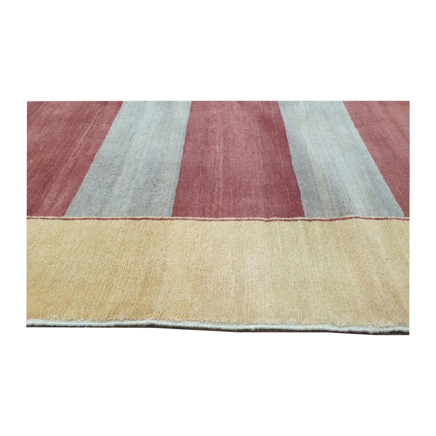 Afghan Gabbeh Hand-Knotted Wool Rug - 170 x 126 cm