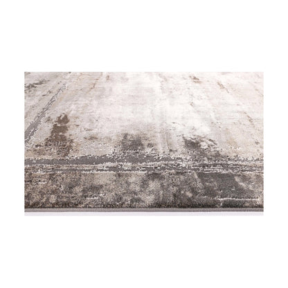 Close-up of Antep 23314 975 Grey White rug showing polypropylene pile texture, grey white tones and border detail, 230 x 160 cm