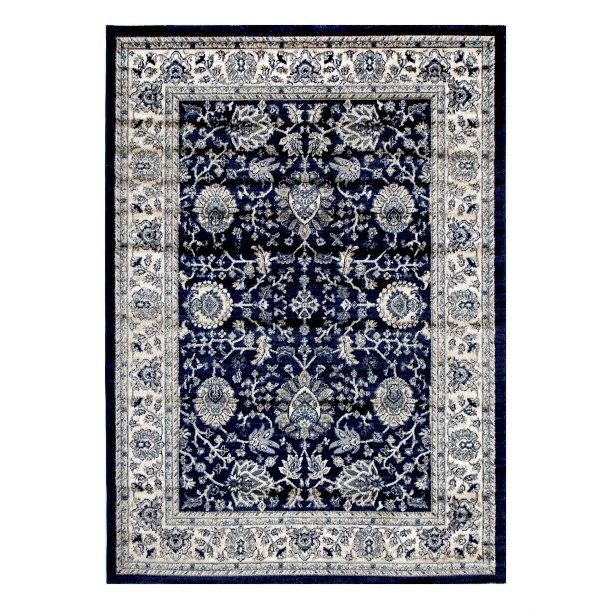 Arya Ziegler Navy Rug 230 × 160 cm
