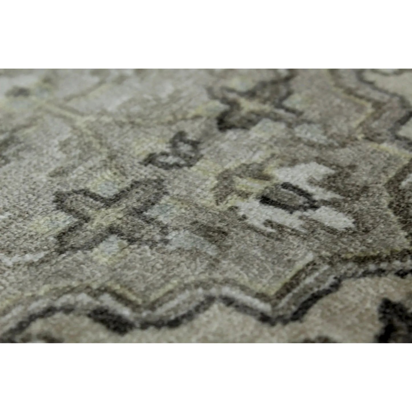Bakhtiari rug texture close-up