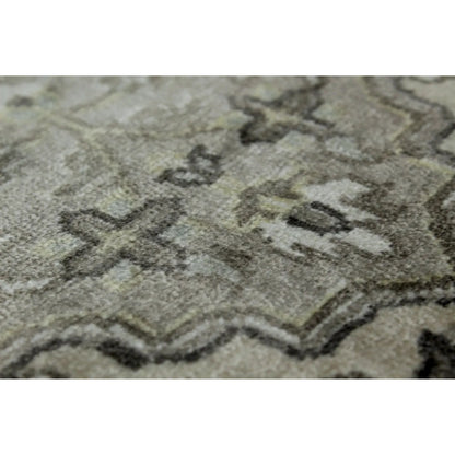Bakhtiari rug texture close-up