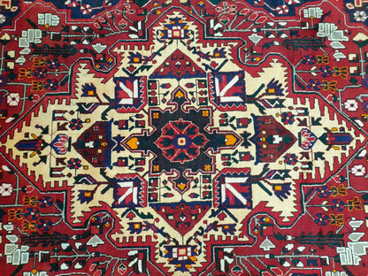 Bakhtiari rug 315 x 205 cm panel detail garden inspired motif
