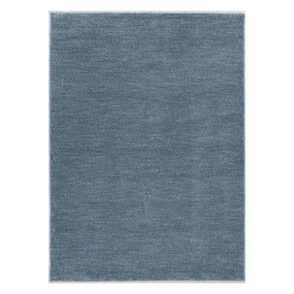 Full view of Baltimore Chobi Ocean grey rug 230 x 160 cm with subtle linear texture