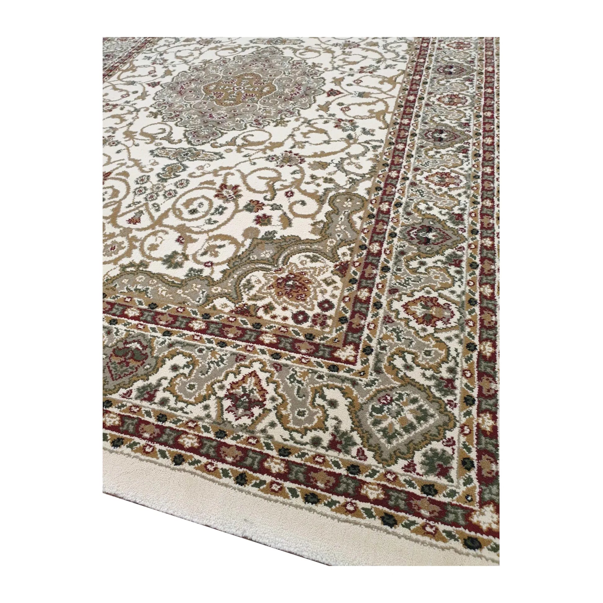 Corner and border detail of Julian machine-made rug, 170 x 120 cm