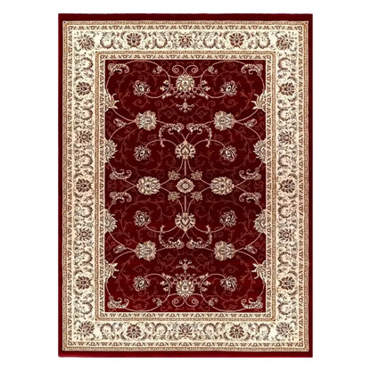 Suzani red rug 230 x 160 cm full view